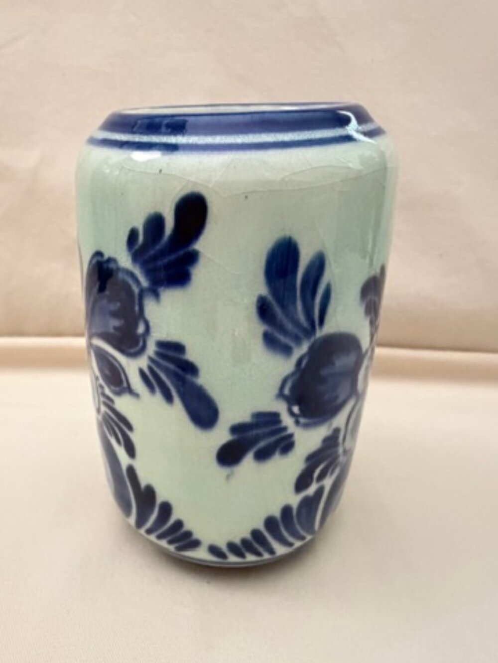 Vintage Delft Pottery Brush Holder - Picture 2 of 8